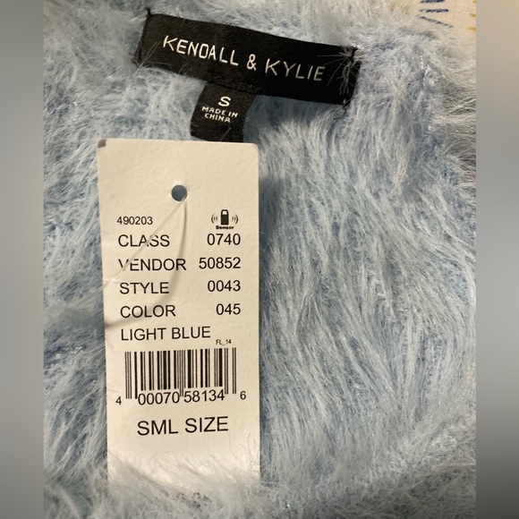 Kendall & Kylie Soft sky blue Tank Top Size Small NWT. (010) - Picture 9 of 9